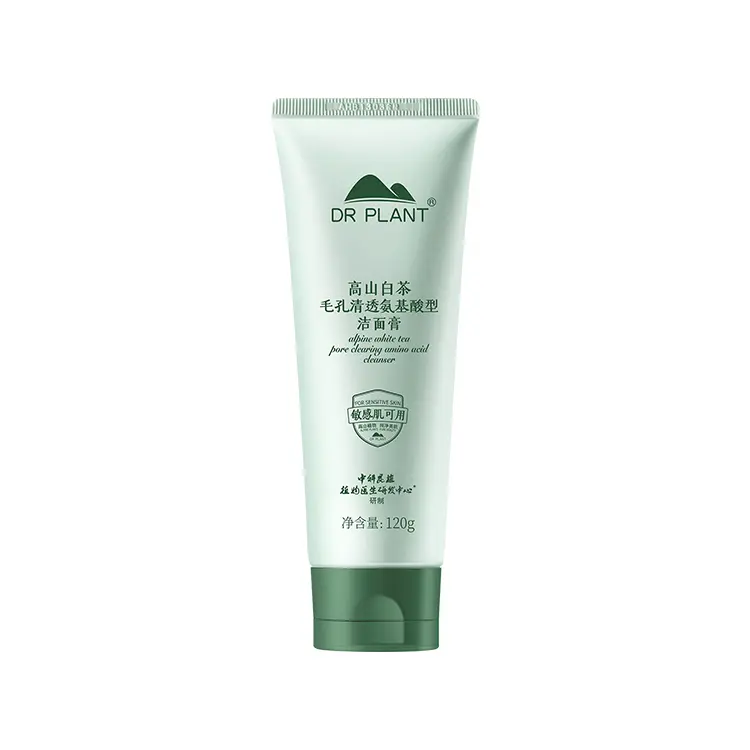 Очищающее средство для лица DR PLANT Alpine White Tea Pore Clearing Amino Acid Cleanser, 120 мл — фото 3
