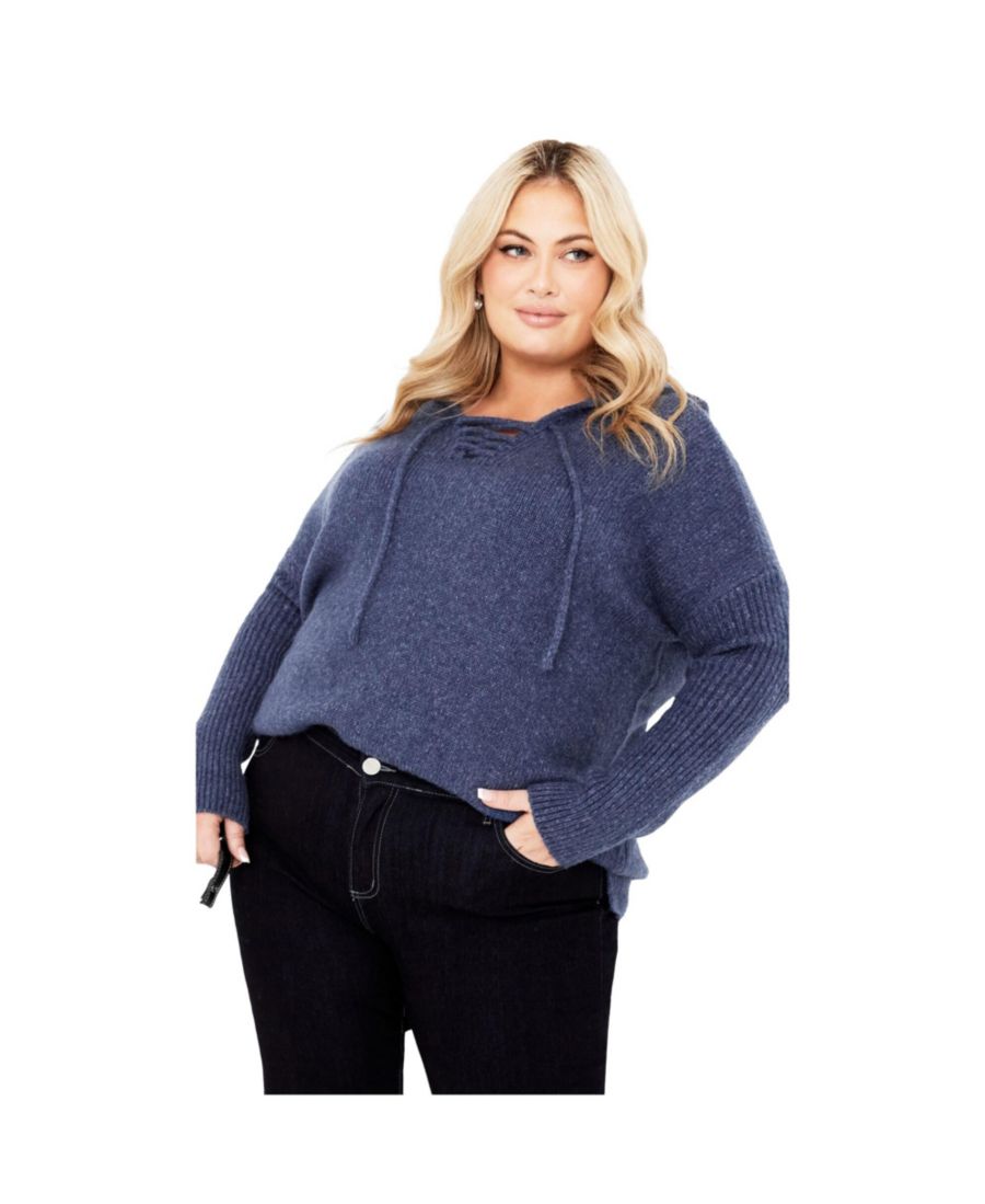 

Женский свитер Rory на шнуровке AVENUE, Indigo