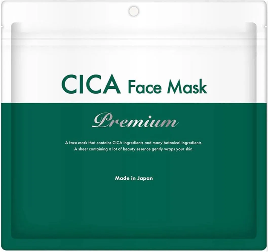 Маска для лица листовая Premium CICA Deer 30 шт, Mihada