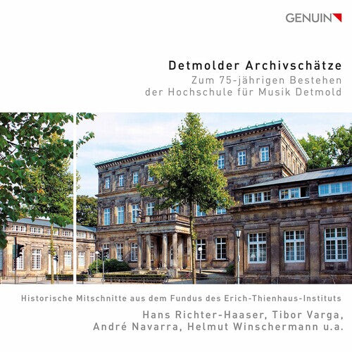 

CD диск Detmolder Archivschatze / Various: Detmolder Archivschatze