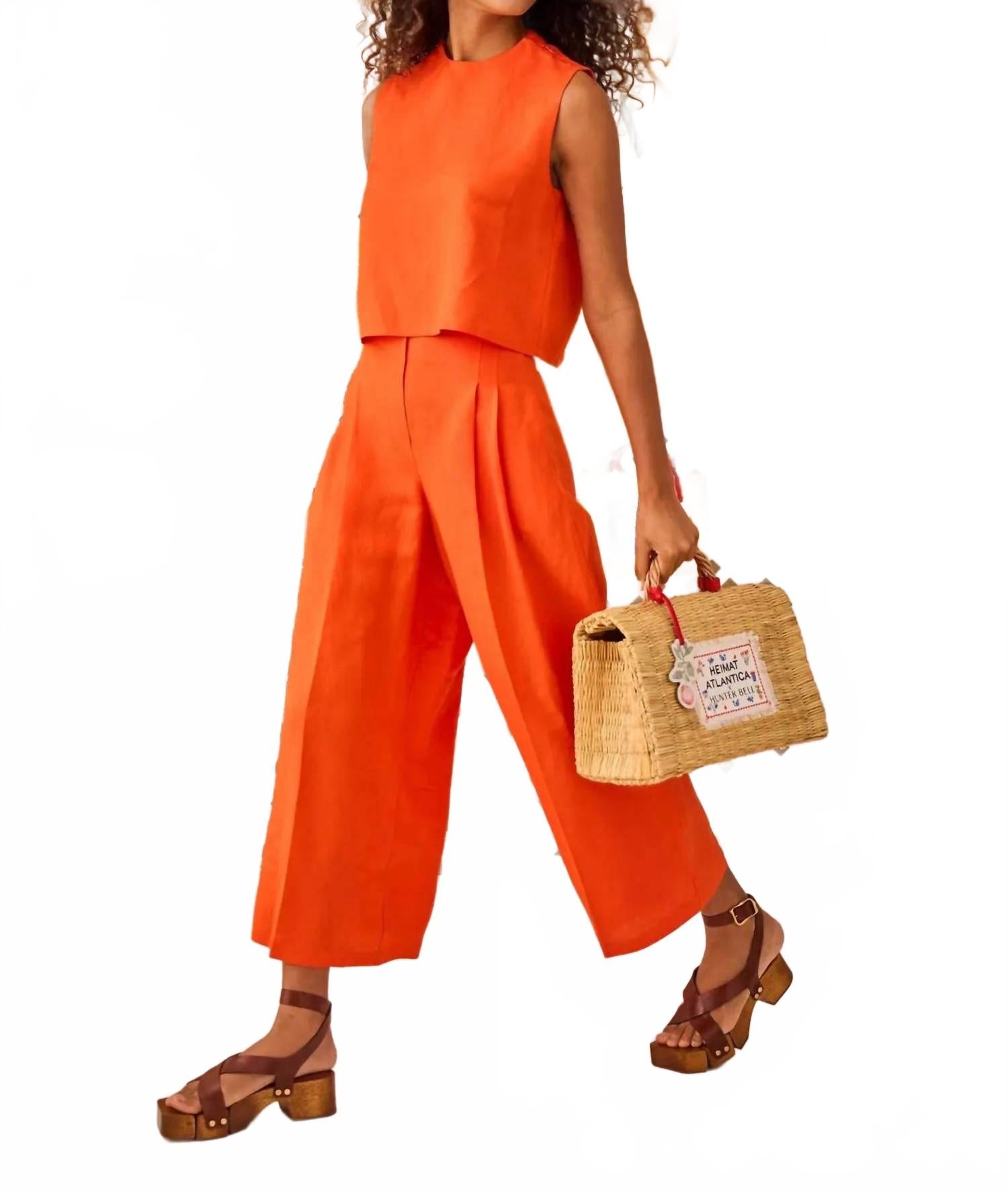 

Каннингем Брюки в гранатовом цвете HUNTER BELL, Grenadine