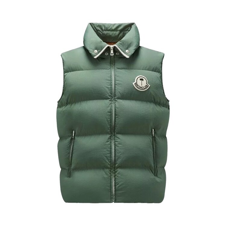 

Жилет Moncler x Palm Angels Rodmar Vest, зеленый