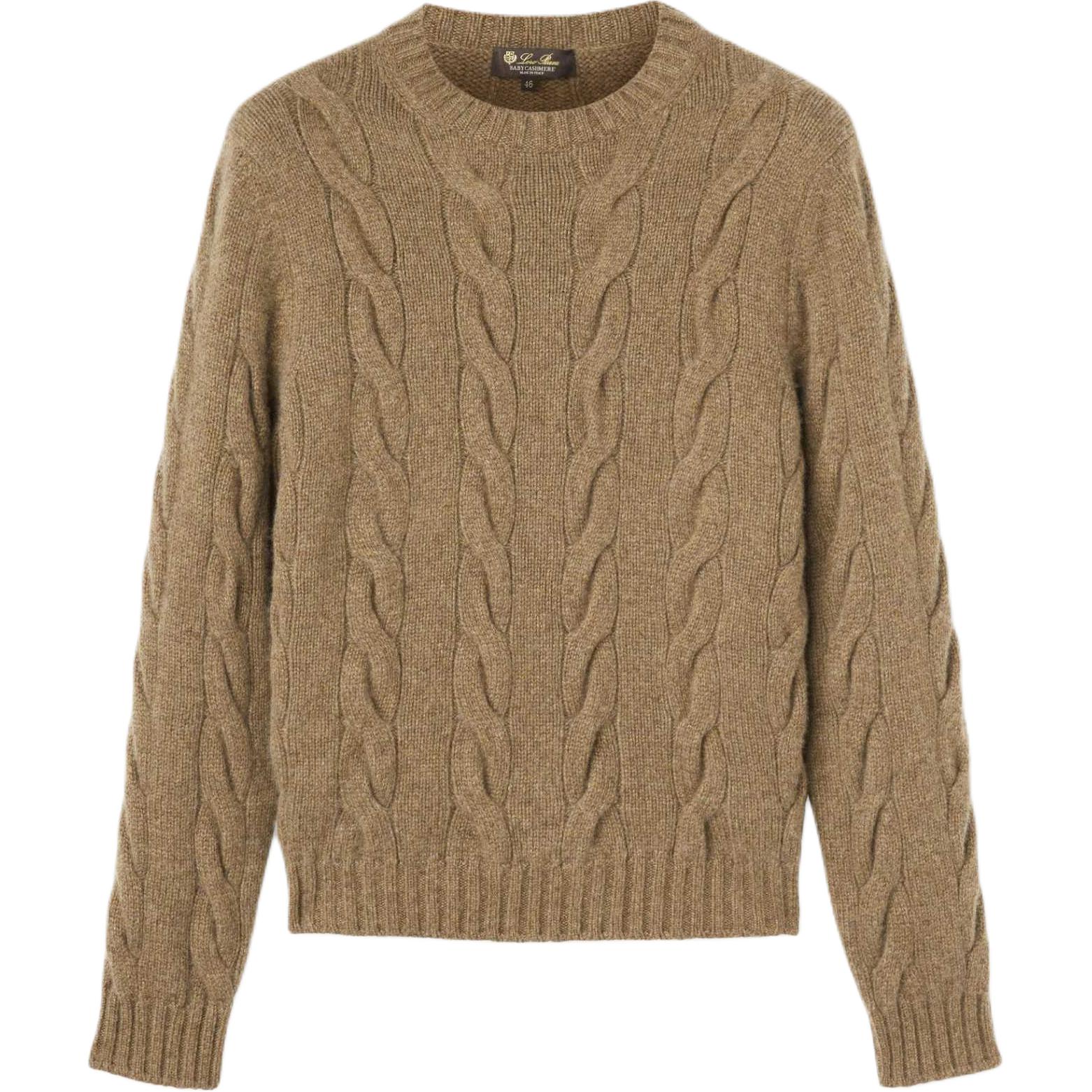 

Футболка из кашемира мужская желтая Loro Piana