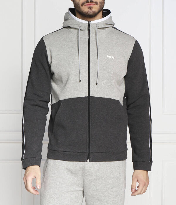 

Толстовка Boss Green Saggy 1 Regular Fit, серый