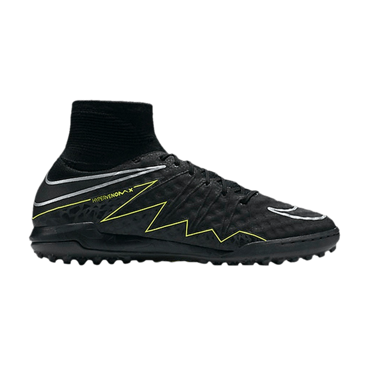 

Кроссовки HypervenomX Proximo TF PS 'Black Volt, черный