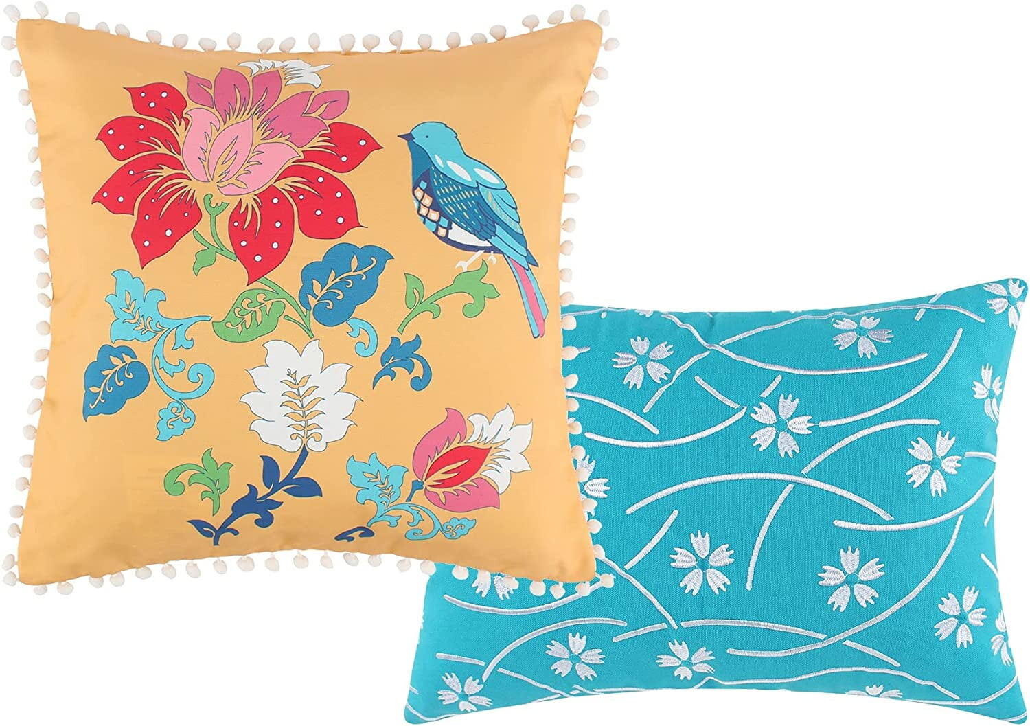 

Декоративные подушки Greenland Home Fashions 2 шт, разноцветный
