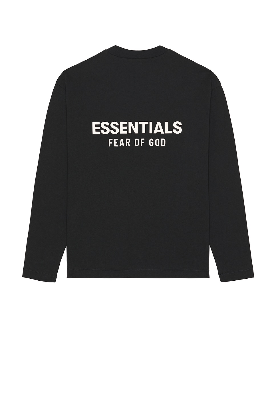 

Классическая футболка с длинным рукавом Fear Of God Essentials, jet black