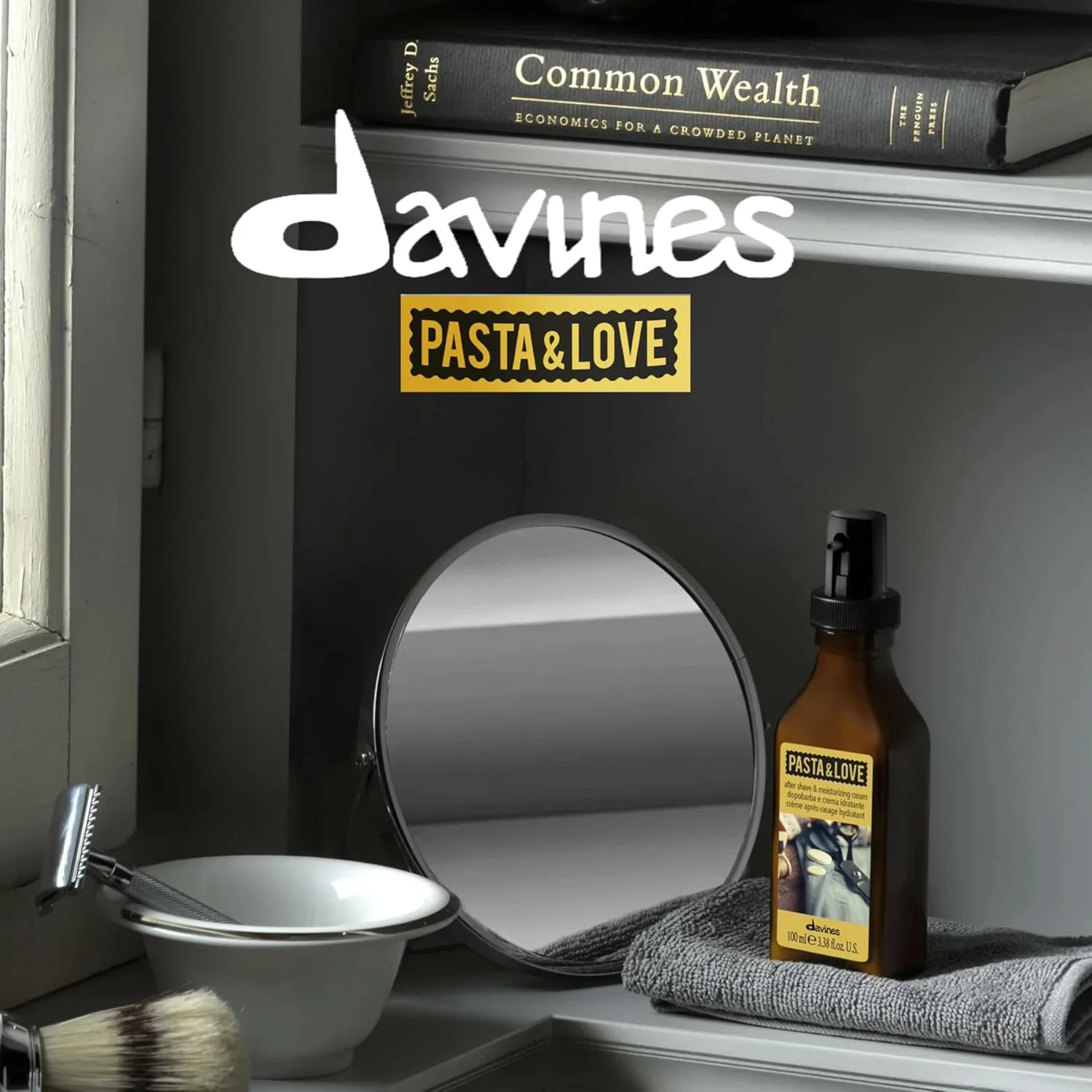 Davines Pasta & Love Крем после бритья и увлажняющий, успокаивающее средство - успокаивает раздражение, уменьшает покраснение и увлажняет чувствительную кожу, 100 мл — фото 2
