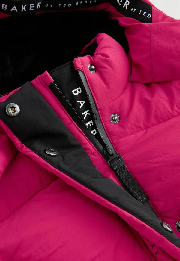 Зимнее пальто со стандартным кроем и утеплителем Baker By Ted Baker, Pink — фото 3