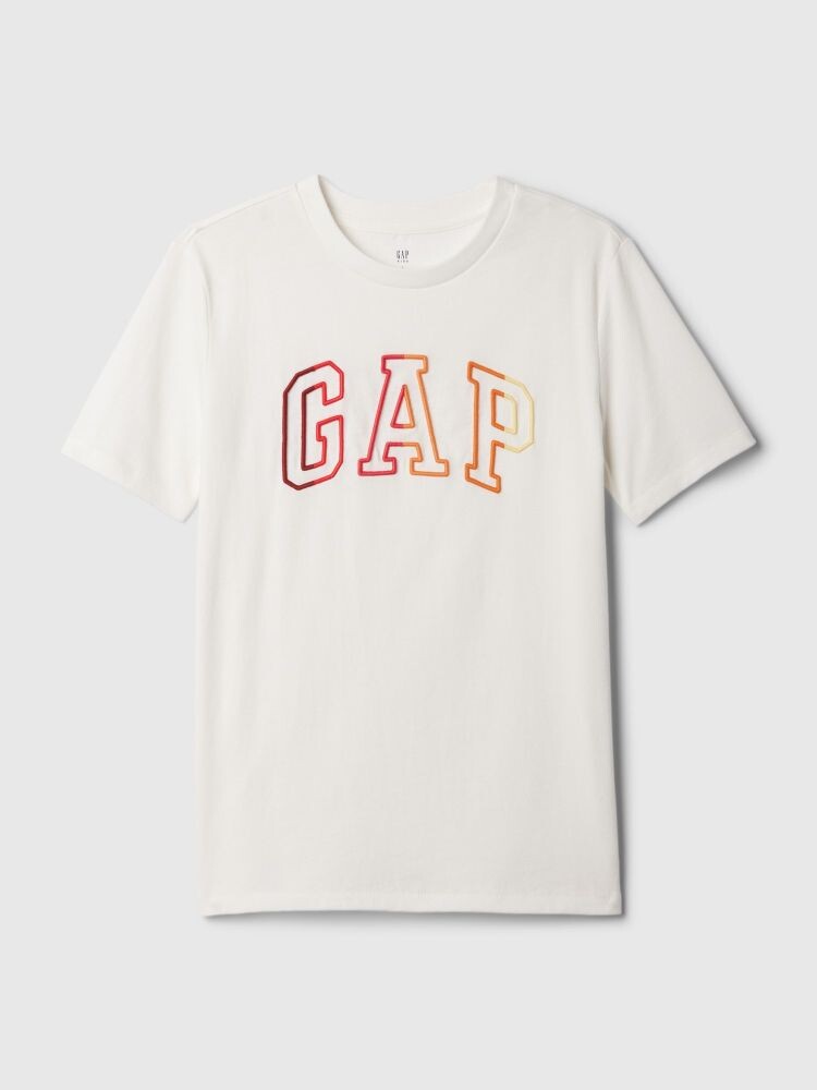 

Детская футболка с логотипом Gap, белый