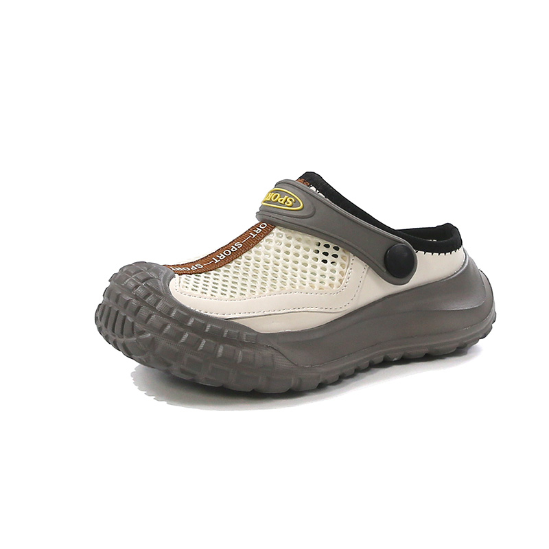 

Детские сандалии с низким верхом, нескользящие, износостойкие, дышащие, увеличивающие рост SHIBU, коричневый