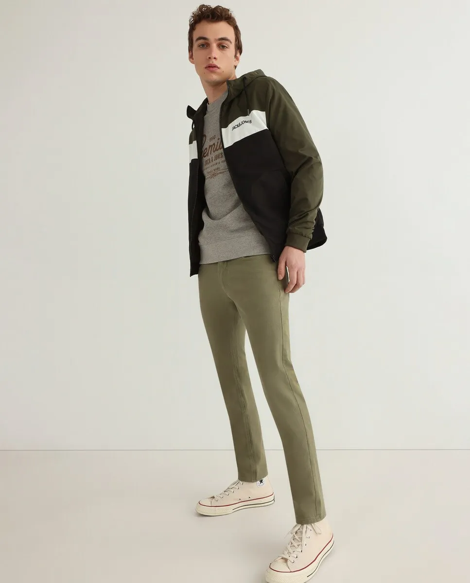 

Мужская куртка с капюшоном Jack & Jones, зеленый