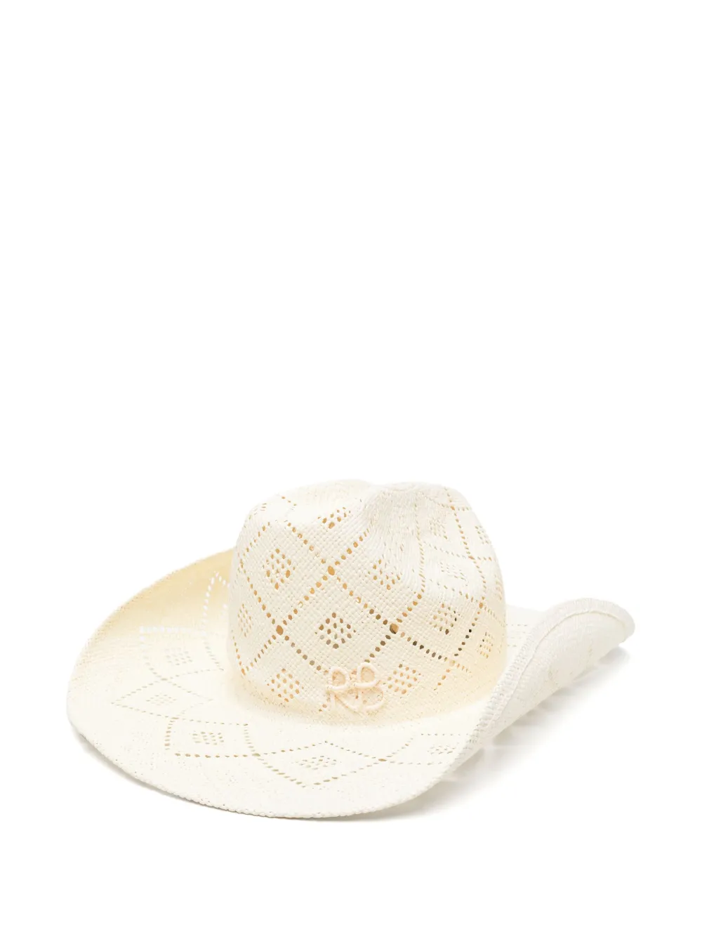 

Ковбойская шляпа с вырезами Ruslan Baginskiy, нейтральный