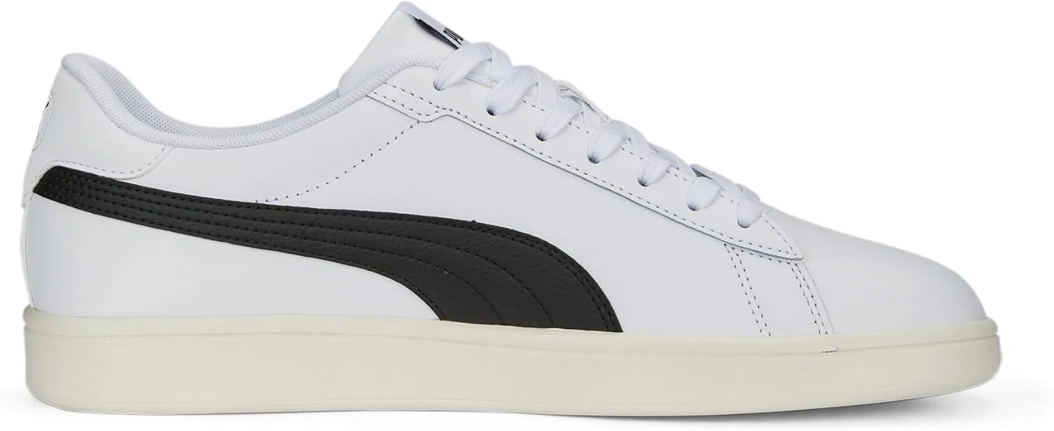 Мужские кроссовки Puma Smash 3.0, Puma Weiß Puma Schwarz Puma Gold Mattiertes Elfenbein — фото 3