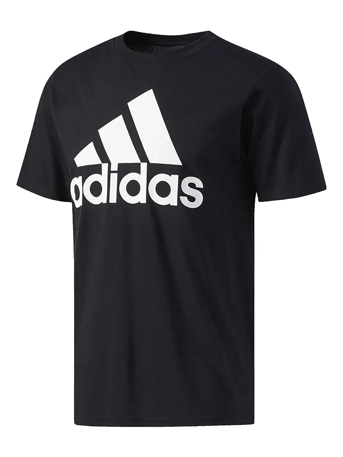 Футболка с логотипом adidas, черный