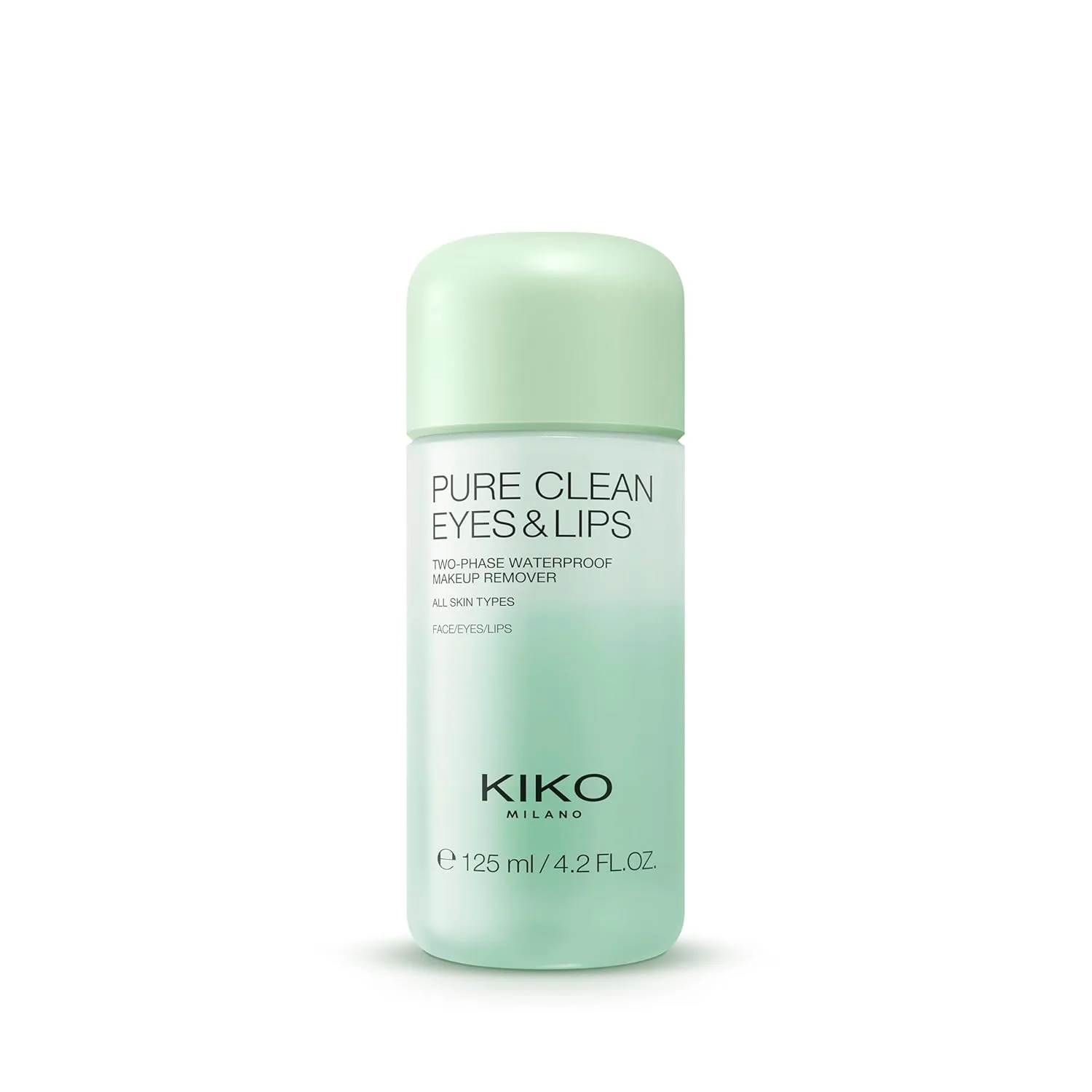 Средство для снятия макияжа Kiko Milano — Pure Clean Eyes&Lips | Двухфазное ( .), 125 мл