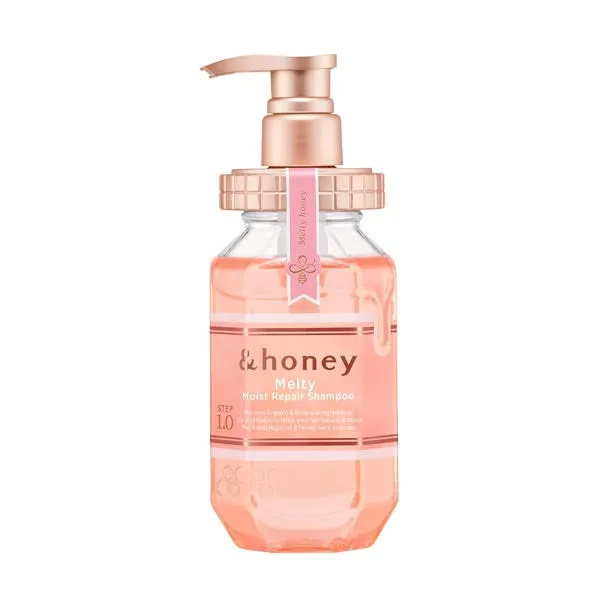 Восстанавливающий шампунь для мягкости и блеска VICREA &Honey Moist Repair 1.0 440 мл