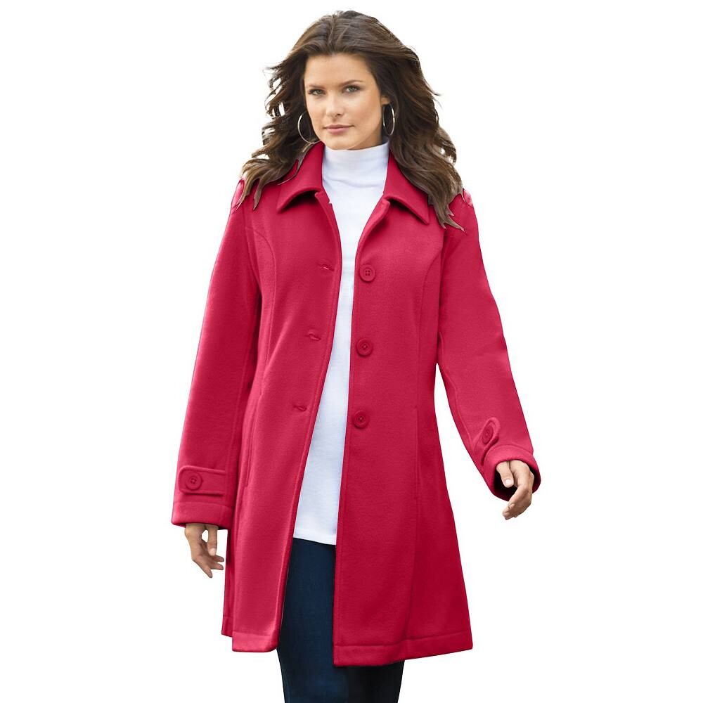 

Женская флисовая куртка больших размеров Roaman Roaman's, цвет Classic Red