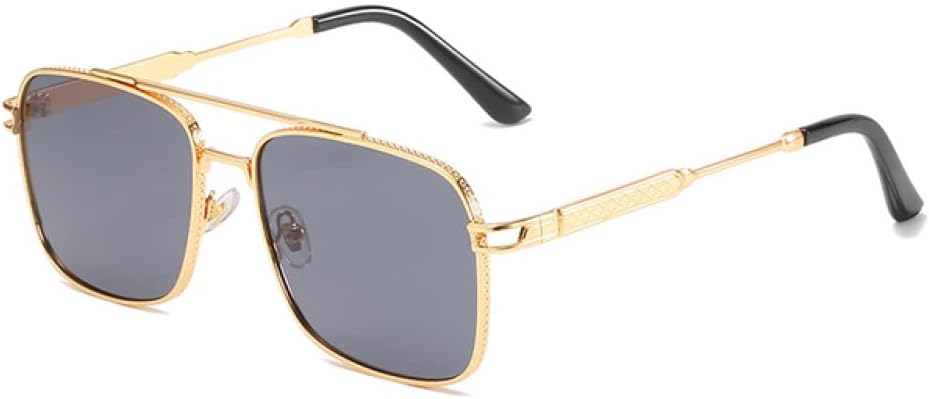 

Женские солнцезащитные очки, металлические винтажные солнцезащитные очки, мужские очки для вождения, градиентные солнцезащитные очки, женские очки с защитой от УФ-излучения UV400 LANGSER, C2 Gold