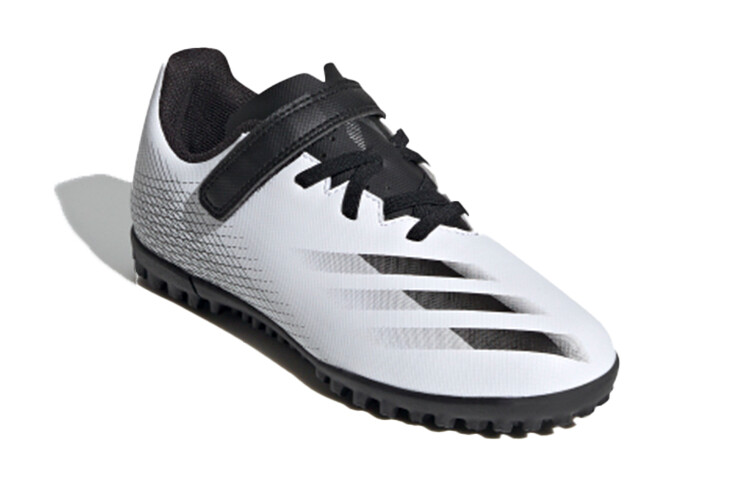 X GHOSTED Детские футбольные бутсы Детские низкие белые/черные/серые Adidas — фото 3