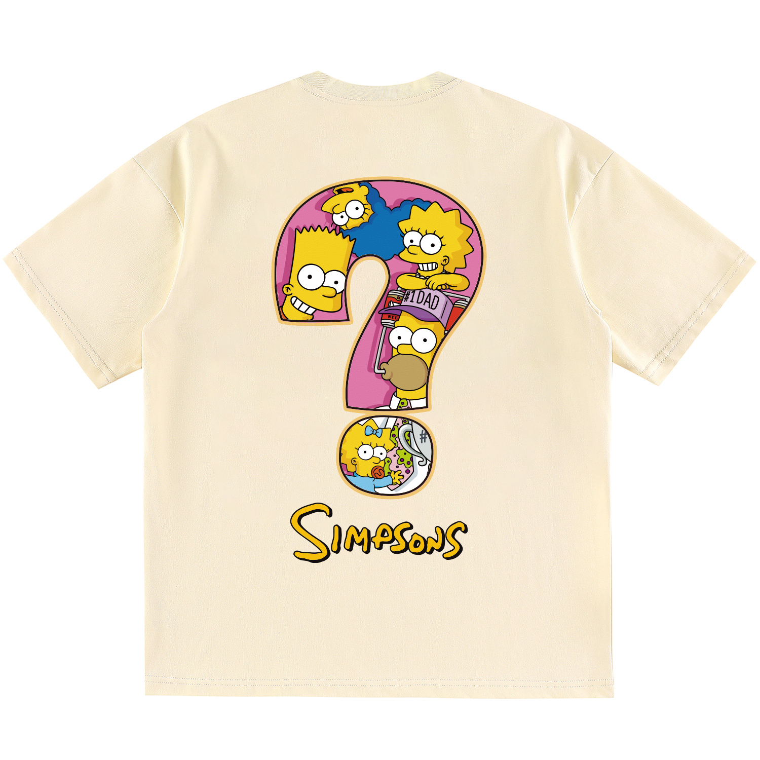 

Футболка унисекс The Simpsons, черный