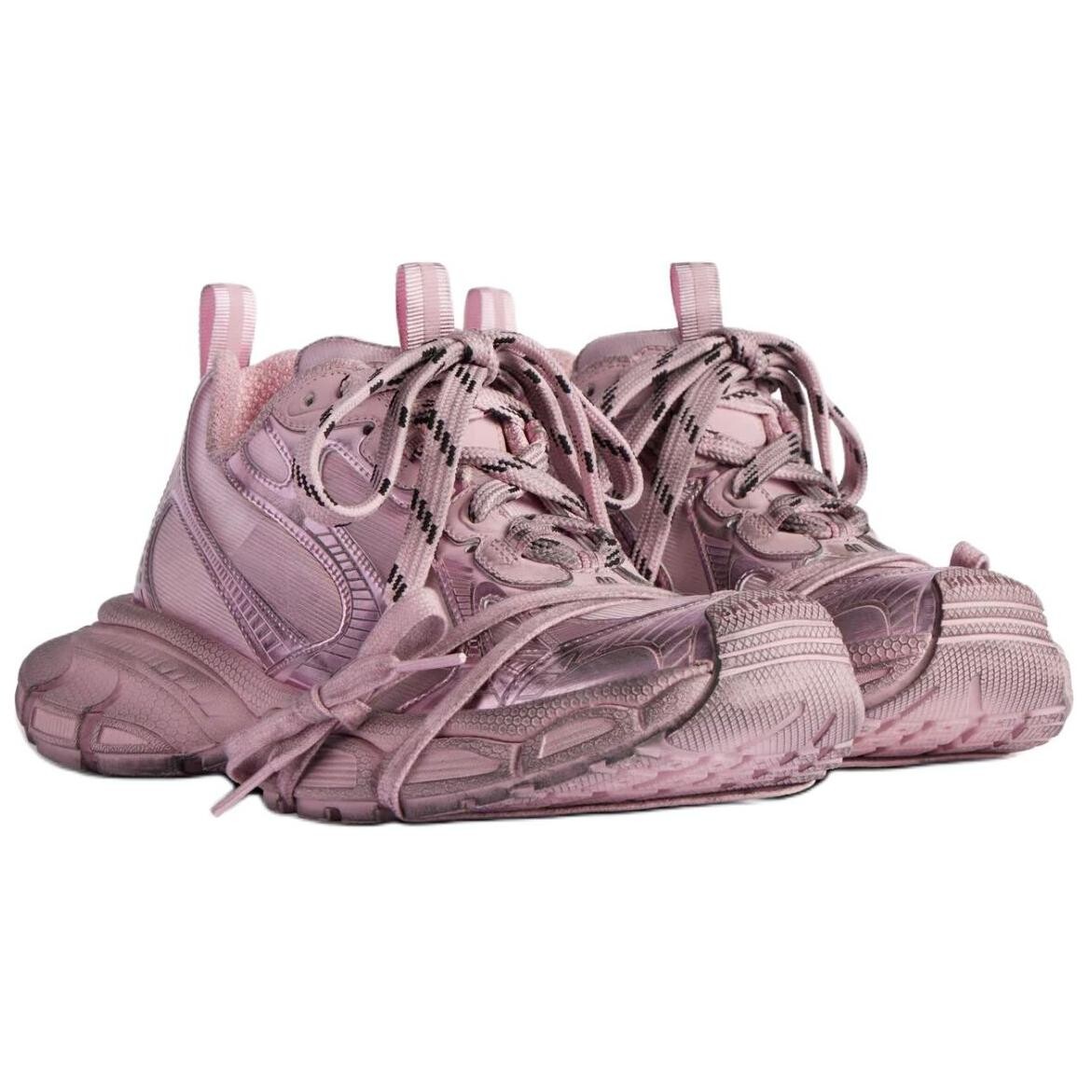 Кроссовки Balenciaga Chunky Sneakers Women's Low-top Purple, фиолетовый — фото 3