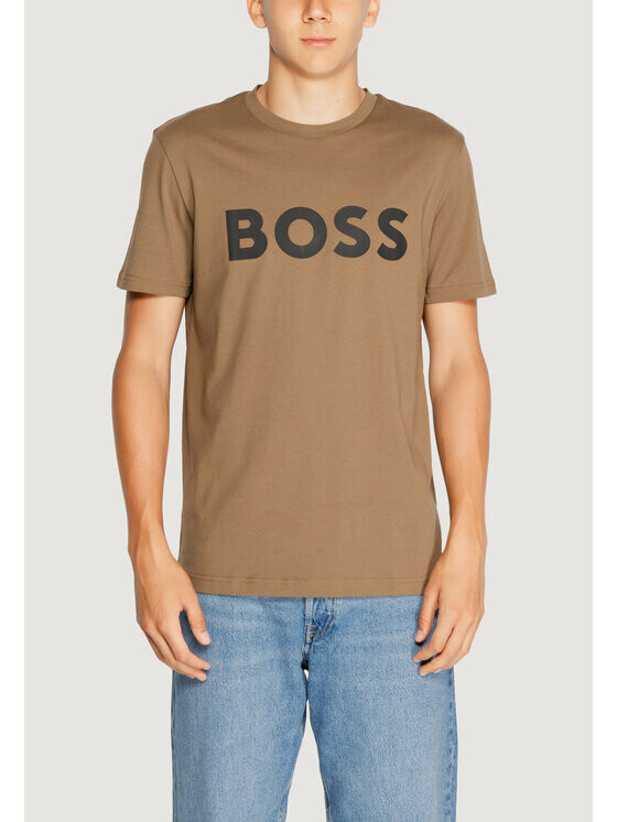 

Рубашка Boss, коричневый