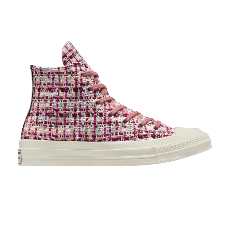 

Кроссовки Converse Chuck 70 High Tweed Shimmer, фиолетовый