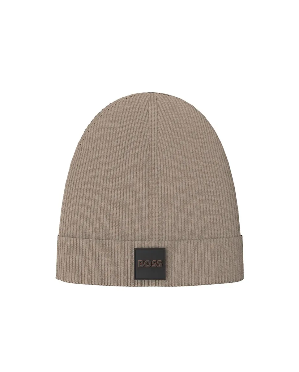

Мужская шапка Boss, бежевый