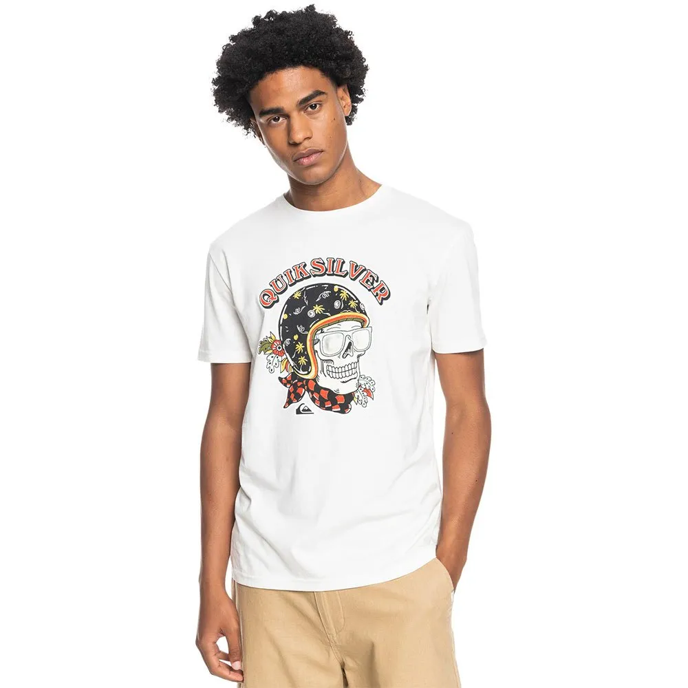 

Футболка с коротким рукавом Quiksilver Skull Trooper, белый