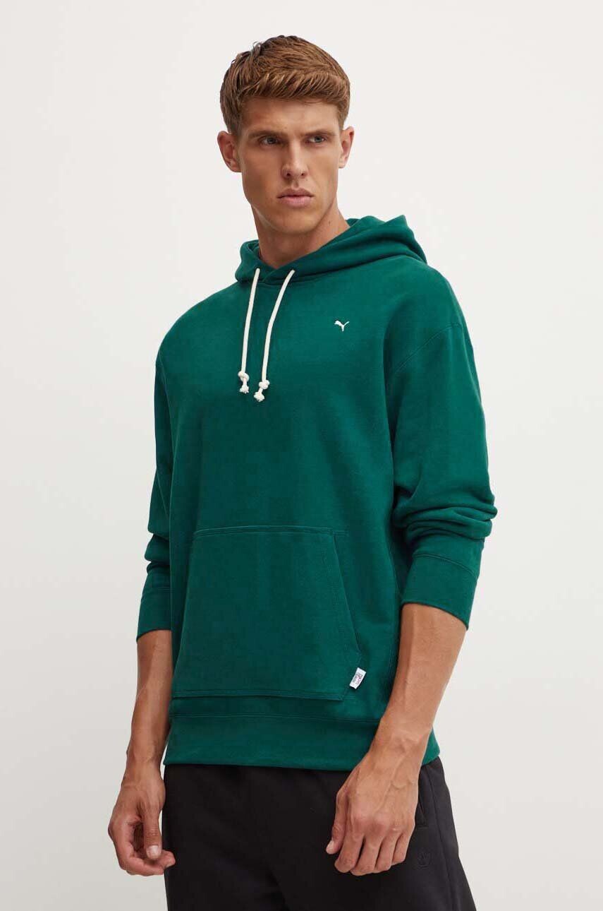 

Хлопковая толстовка Puma MMQ, бирюзовый