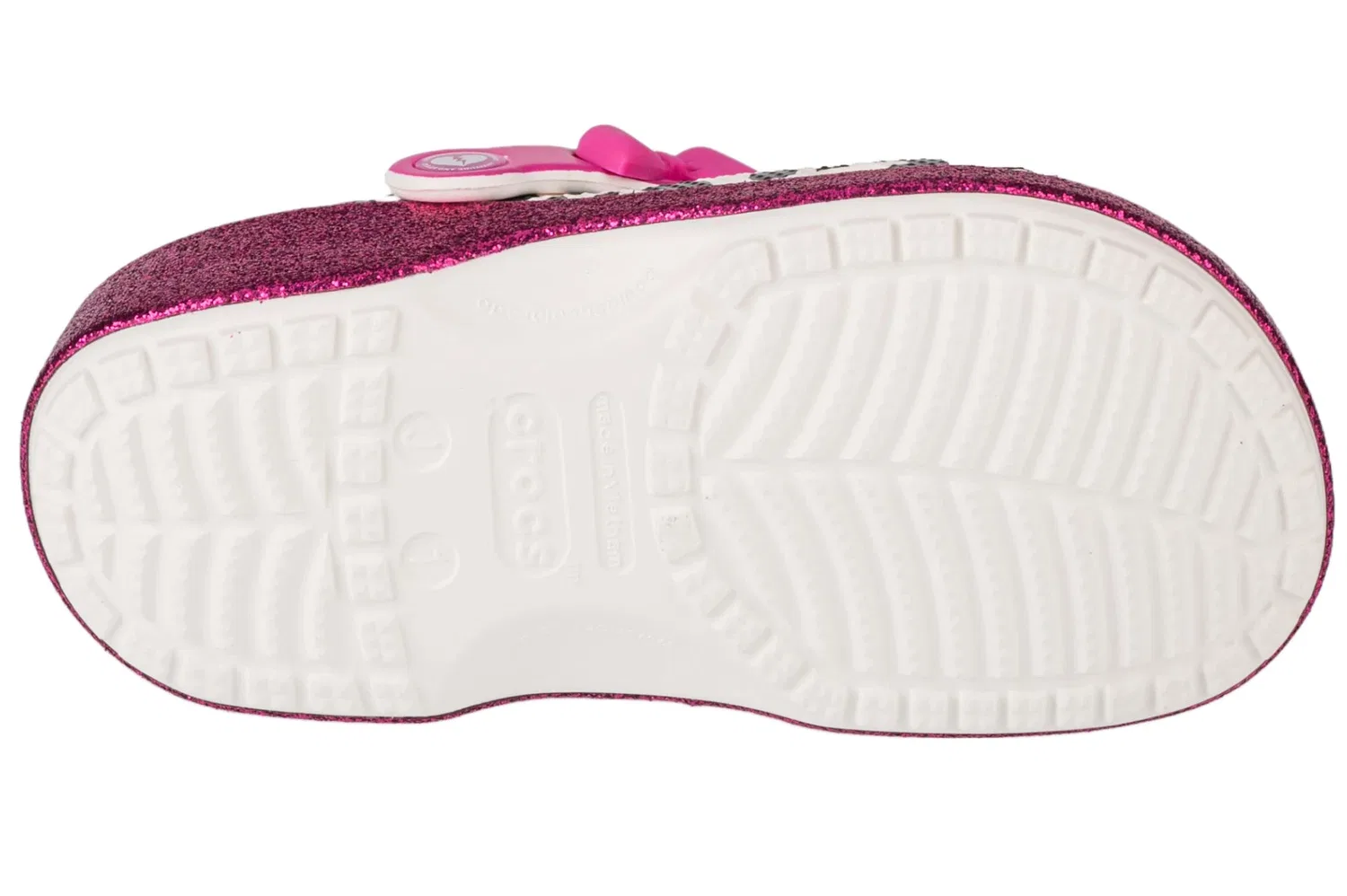 Тапочки для купания белые Crocs — фото 4