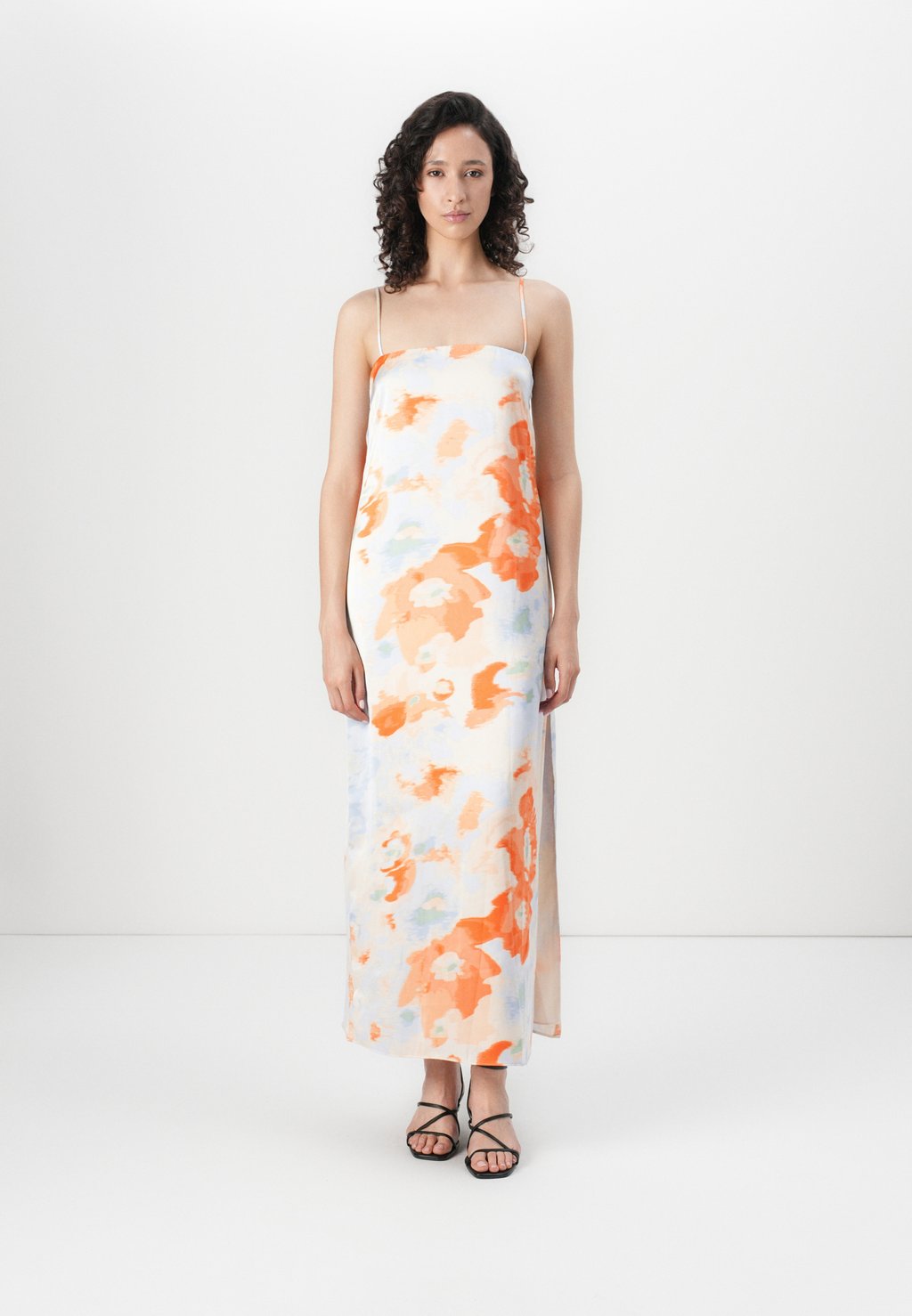 

Платье STRAPLESS SLIP MAXI Abercrombie & Fitch, мультиколор