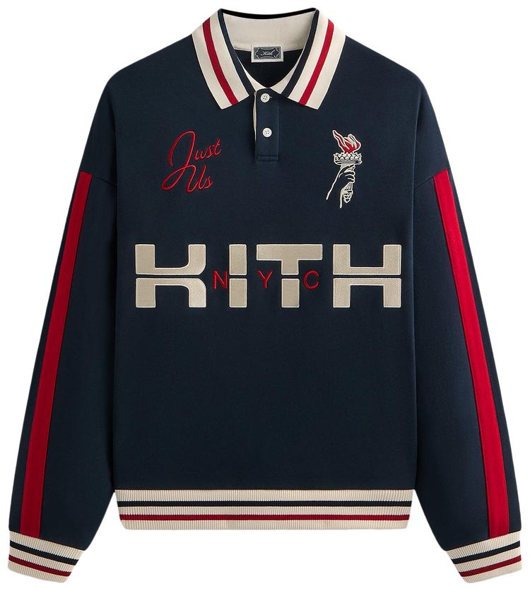 

Пуловер Kith Retro Nelson Collared Pullover