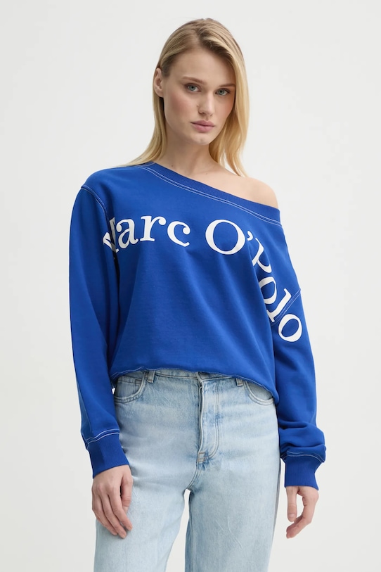 

Хлопковая толстовка Marc O'Polo, синий