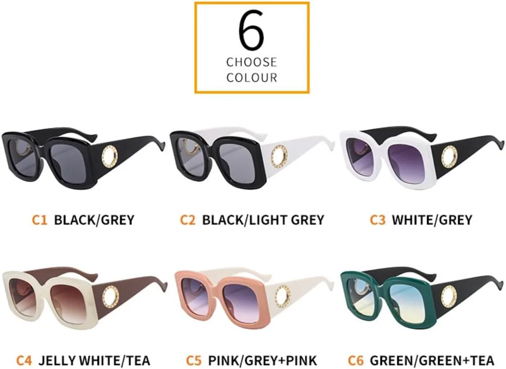 

Солнцезащитные очки для мужчин и женщин - защита UV400 - увеличенные градиентные линзы для занятий спортом на открытом воздухе и вождения DSVIGF, Black White