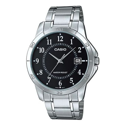 

Часы Casio Dress Analog Watch 'Black Silver Metallic', черный