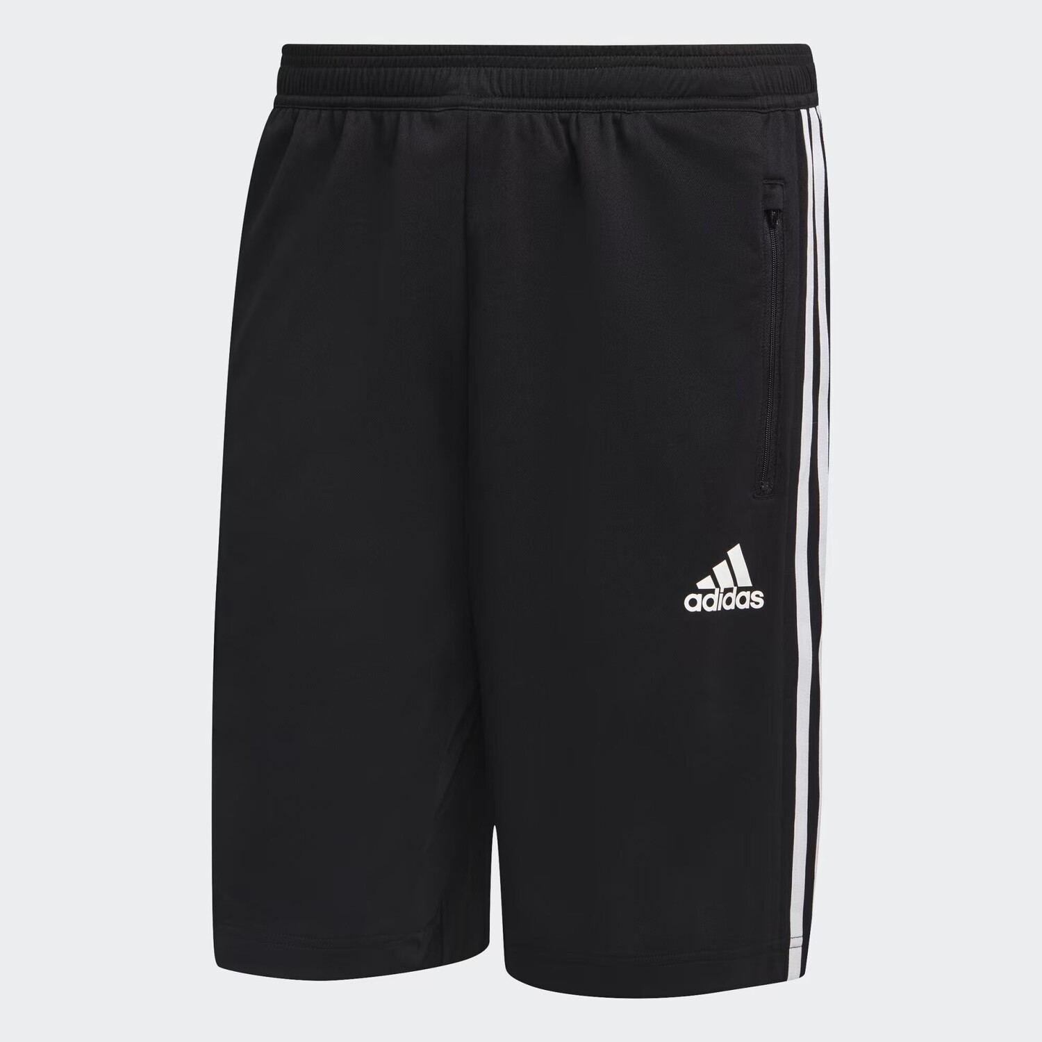 

Шорты Primeblue с тремя полосками Designed to Move Adidas, цвет Black/White