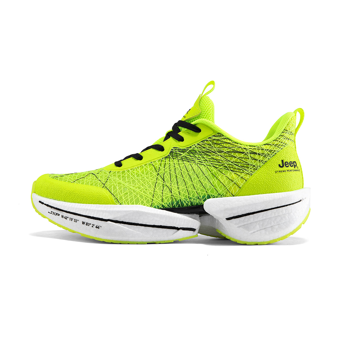 

Jeep Низкие походные туфли мужские флуоресцентный желтый, цвет Fluorescent Yellow