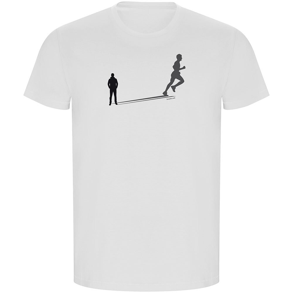 

Футболка с коротким рукавом Kruskis Shadow Run ECO, белый