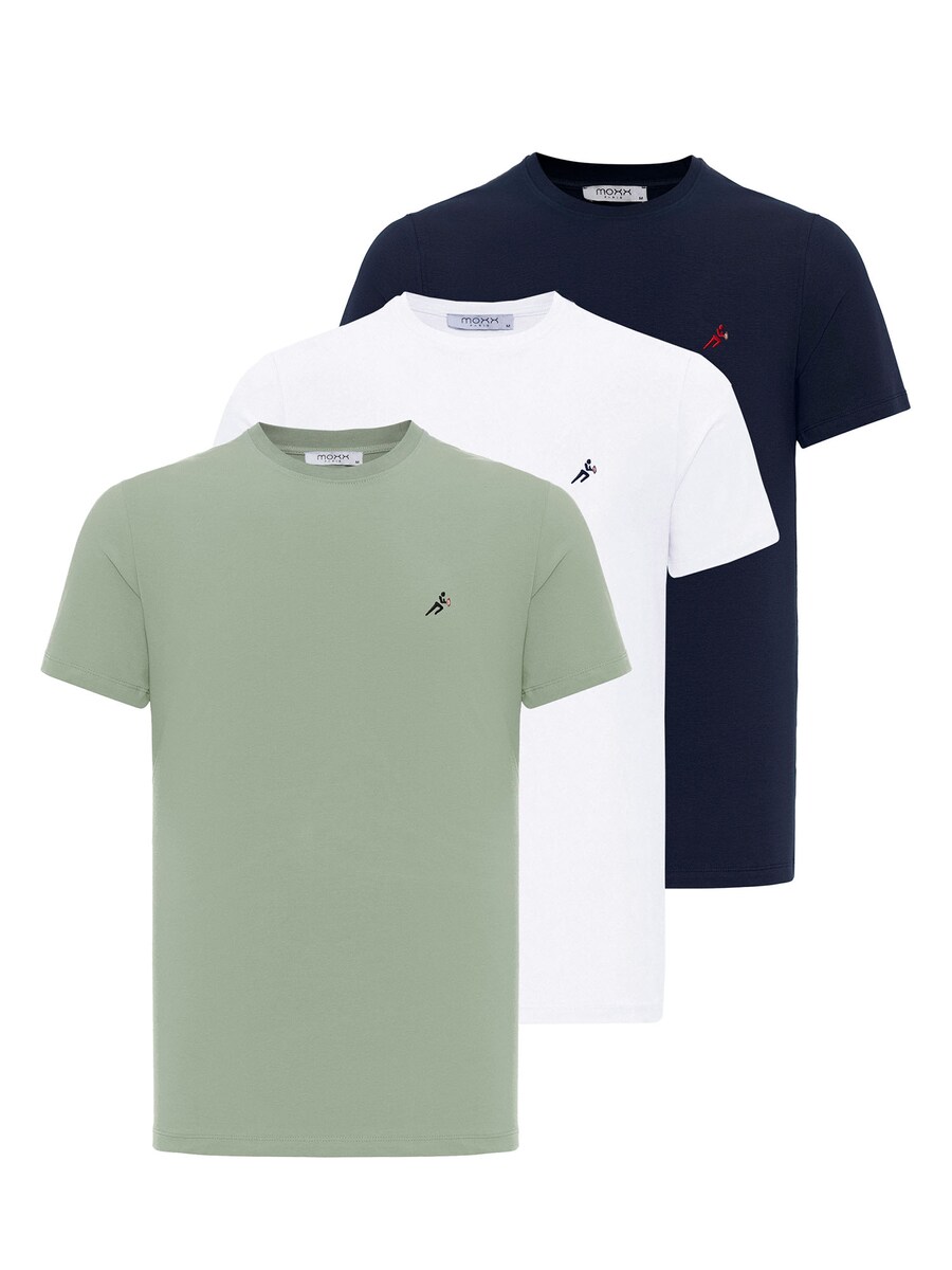 

Рубашка Moxx Paris, цвет Pastel green/Black/White
