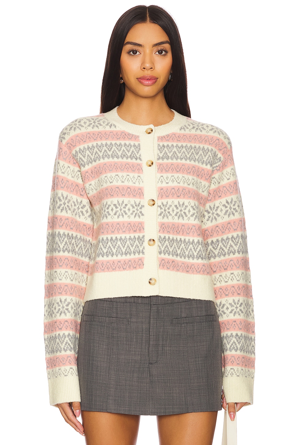 

Кардиган annalee fairisle Majorelle, мультиколор