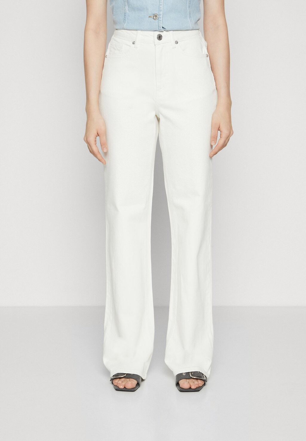 

Расклешенные джинсы WIDE Vero Moda, цвет bright white