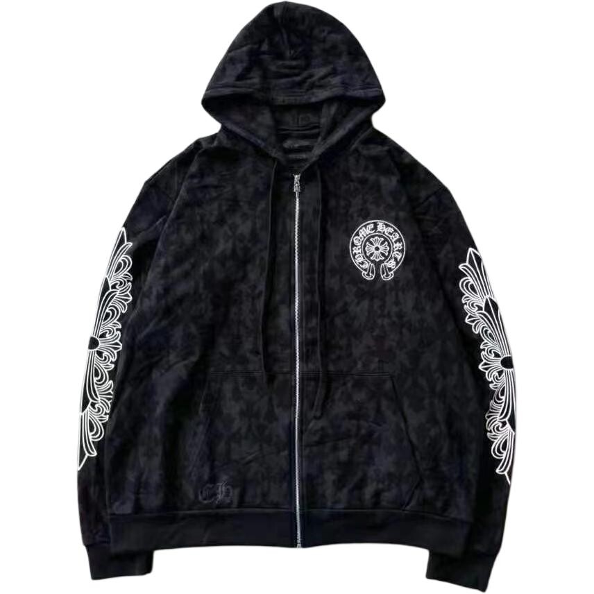 

Куртка мужская черная Chrome Hearts, черный