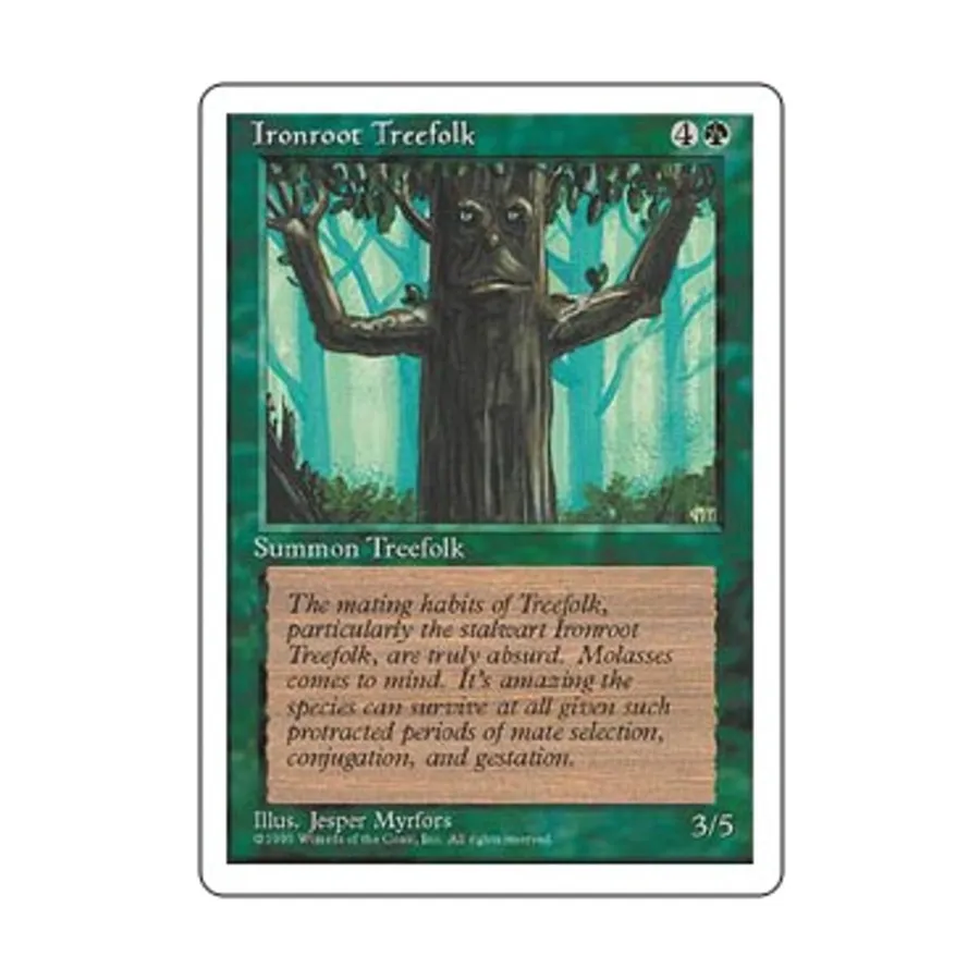 

CCG Железнокорневые лесовики (клавиша C), MTG - 4th Edition