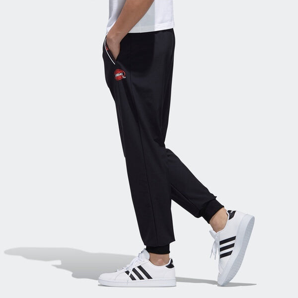 Спортивные штаны adidas neo M Artist Tp Casual Sports Bundle Feet Long Pants Black, черный — фото 4