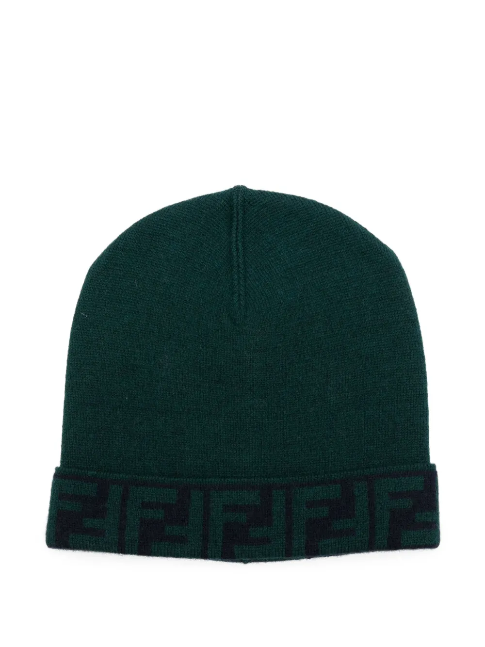 

Шапка бини с логотипом Fendi Kids, зеленый