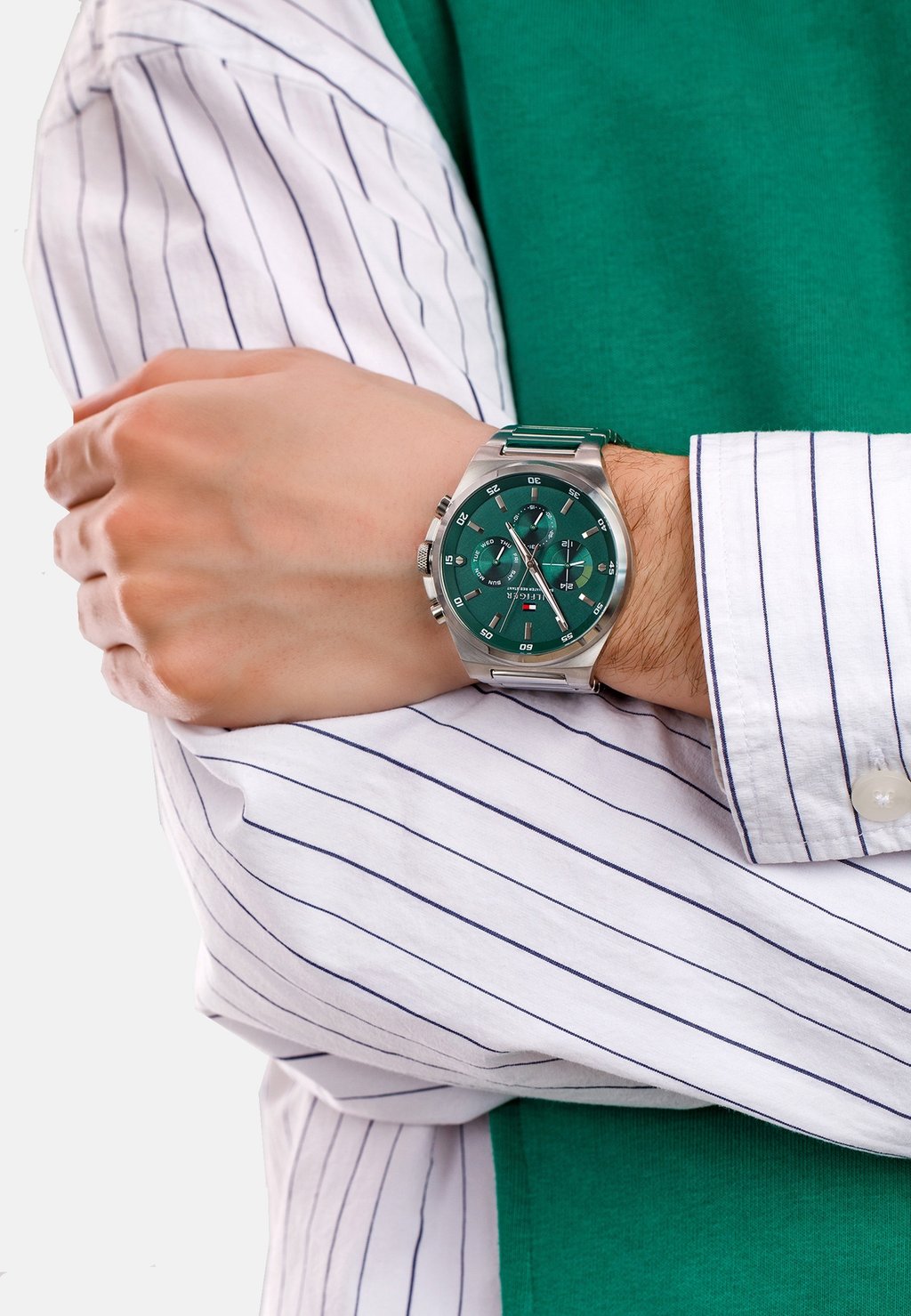 

Часы Tommy Hilfiger, серебряный