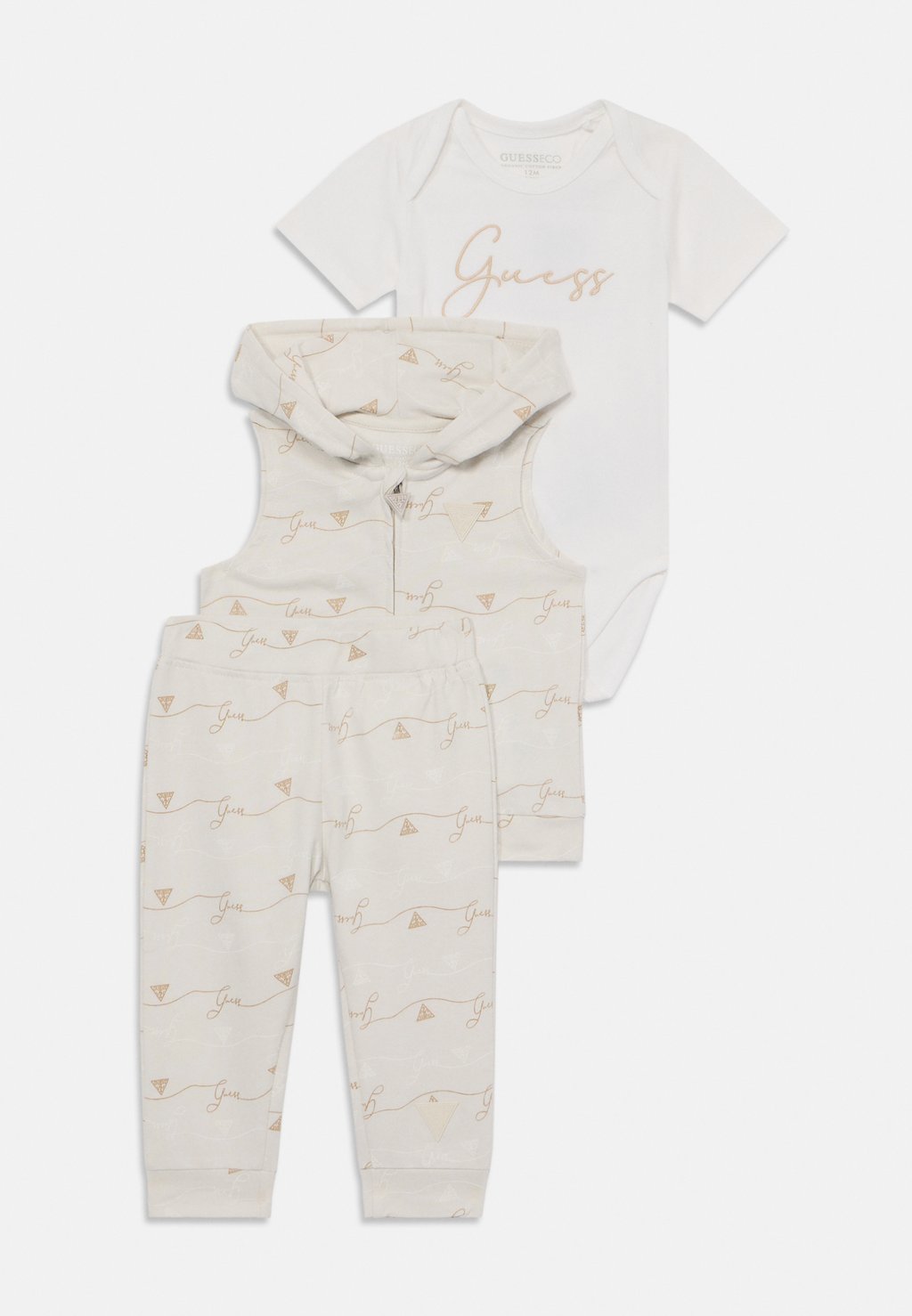 

Костюм BABY BODY PANTS UNISEX SET Guess, серый