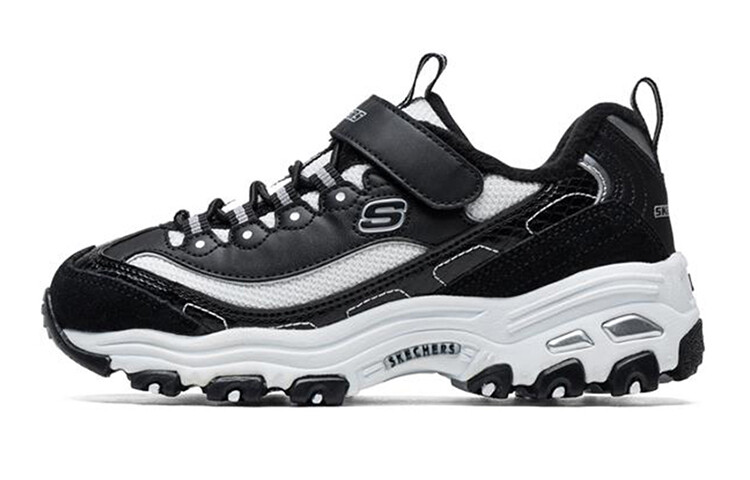 

Кроссовки детские серии D"LITES GS Low-top, черные/белые Skechers